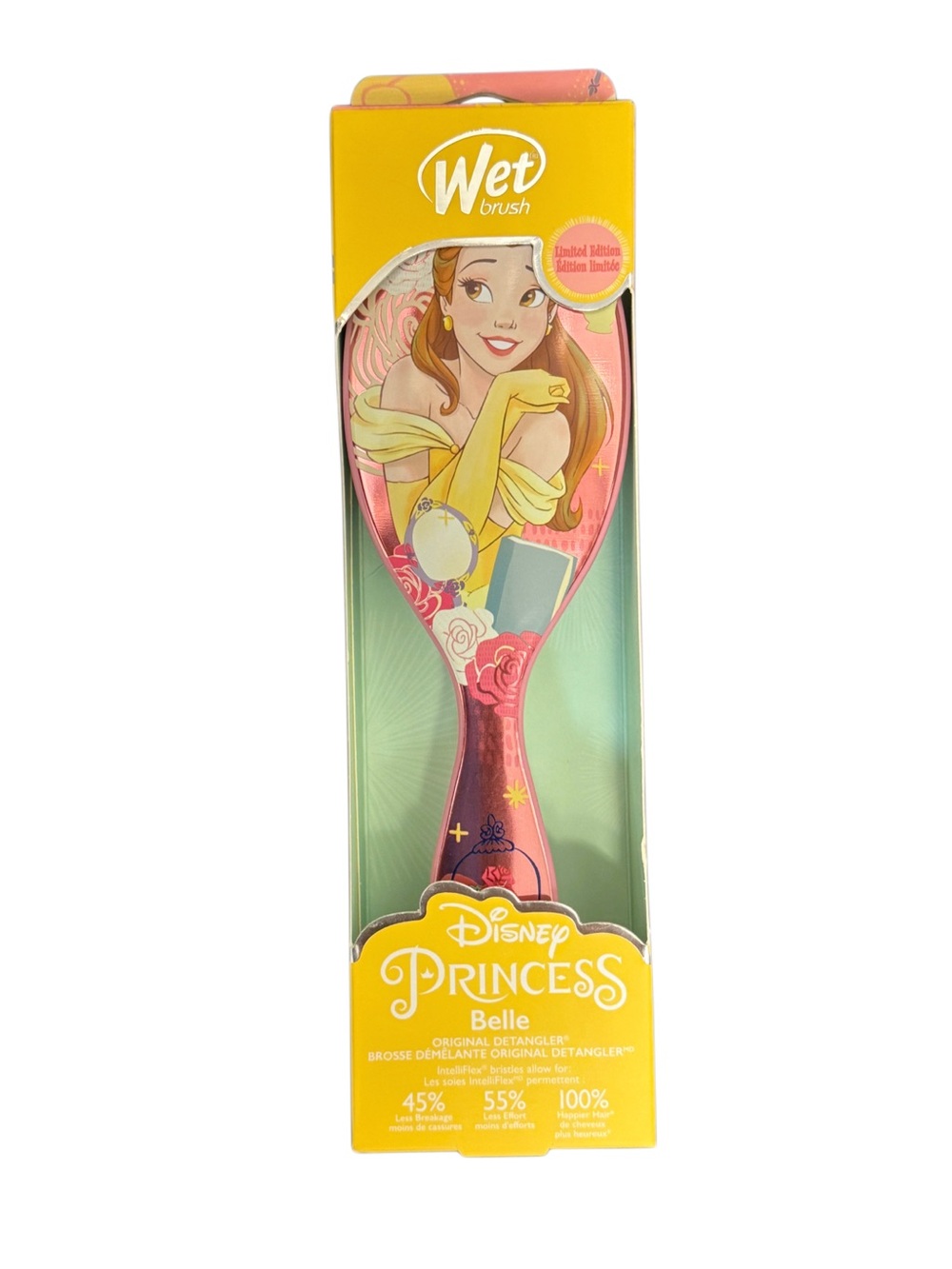 Wet Brush Disney Belle Original Detangler Limited Edition NIB
